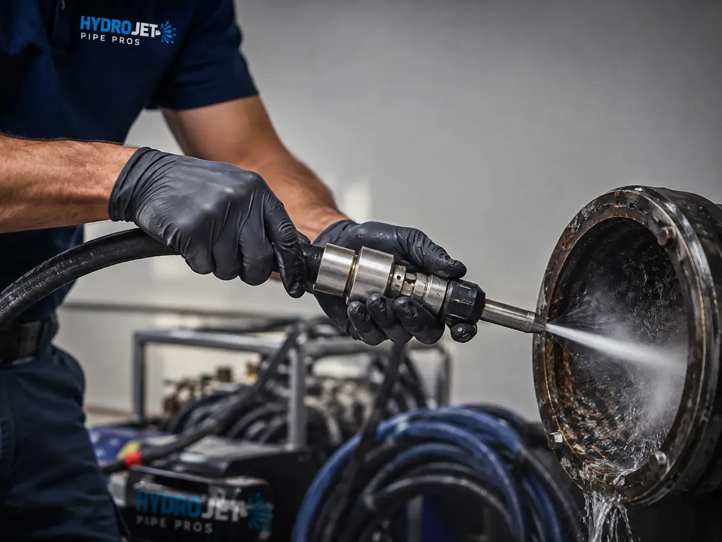 Hydro Jet Pipe Descaling in Grapevine, AR